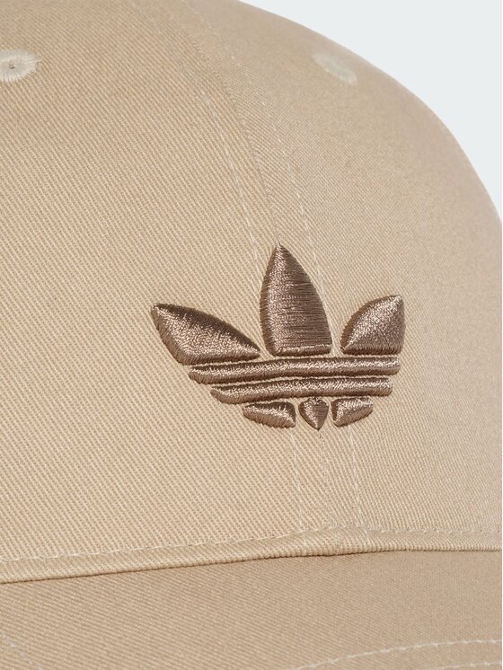 adidas adidas Czapka z daszkiem Adicolor Classic Trefoil Baseball Beżowy