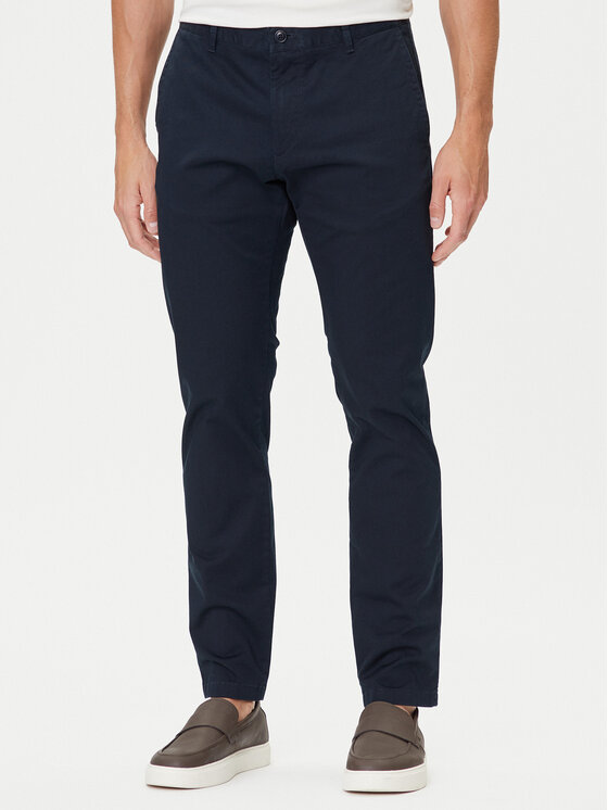 JOOP! Jeans Chinosy 15 JJF-Matthew101 30044301 Granatowy Modern Fit