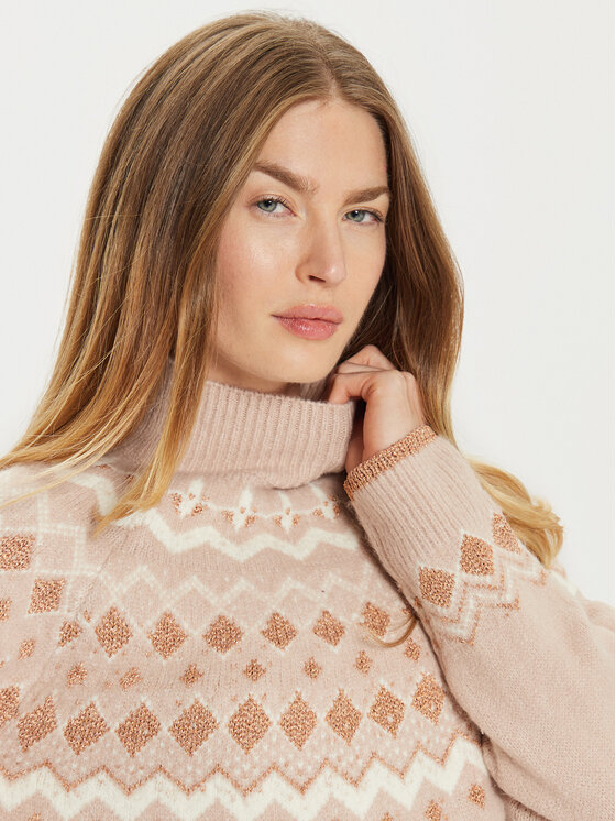 Brave Soul Brave Soul Pullover LK-248FABIO Beige Regular Fit