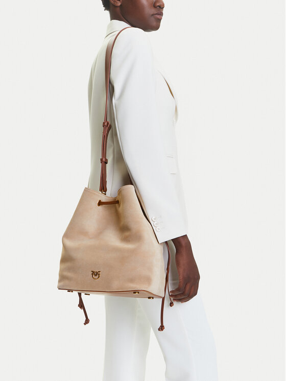 PINKO PINKO Сумка Secchiello Classic PE 25 PLTT 104305 A2CC Бежевий