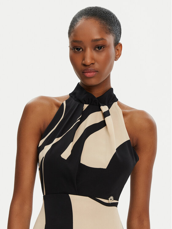 Rinascimento Rinascimento Rochie cocktail CFC0019828002 Bej Regular Fit