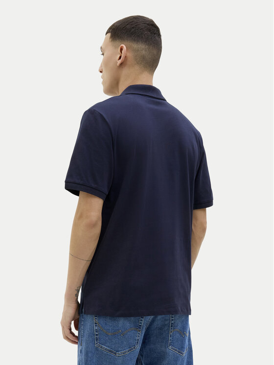 Jack & Jones Jack & Jones Polo Simon 12269299 Granatowy Regular Fit