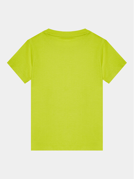 Guess Guess T-shirt N4RI02 K8HM4 Verde Regular Fit