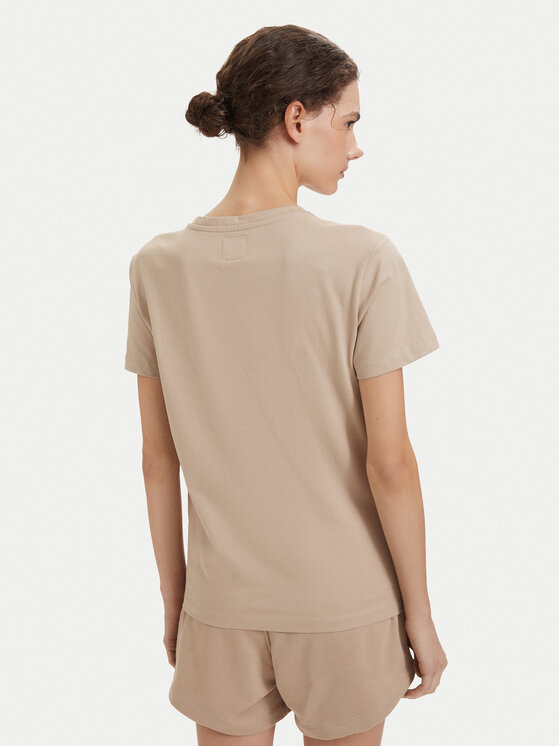 Beverly Hills Polo Club Beverly Hills Polo Club T-krekls P-SS26W-TS516518 Bēšs Regular Fit