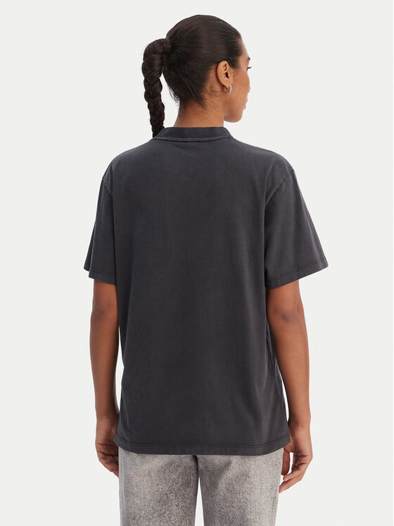 HUGO HUGO Tricou Vintage 50561164 Negru Relaxed Fit