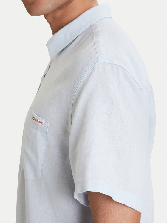 Calvin Klein Jeans Calvin Klein Jeans Camicia LV04RF120G Celeste Regular Fit