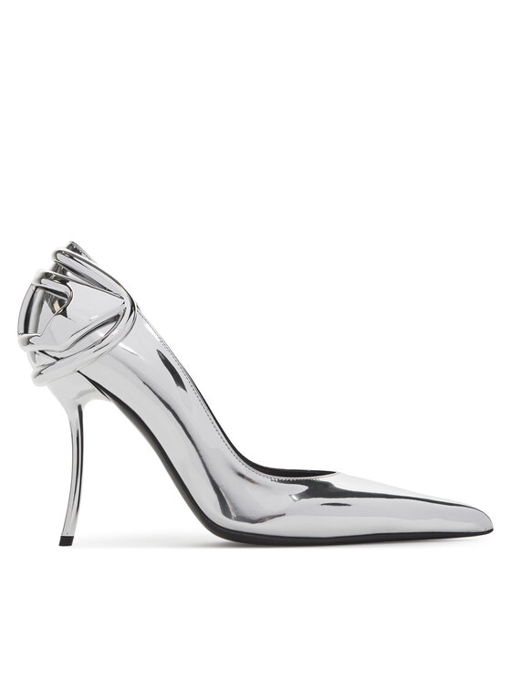 Diesel Diesel High Heels D-Ten&Half P Y03426P1660 Silberfarben