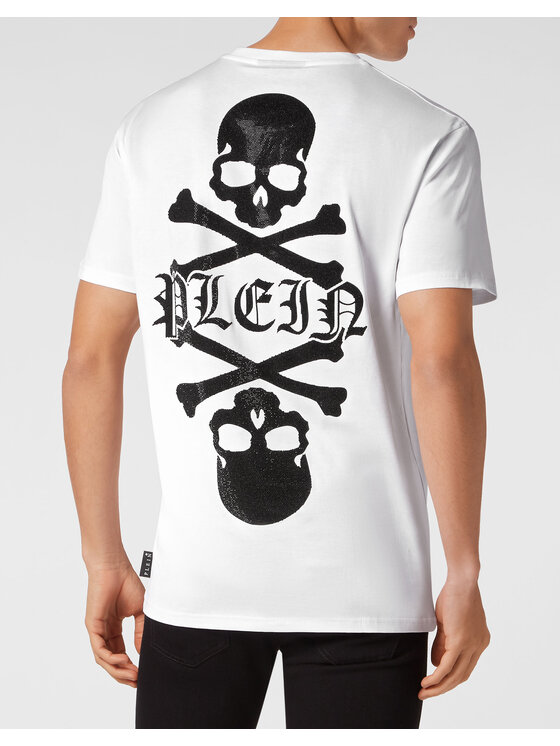 PHILIPP PLEIN PHILIPP PLEIN T-Shirt 3705 Bílá Regular Fit