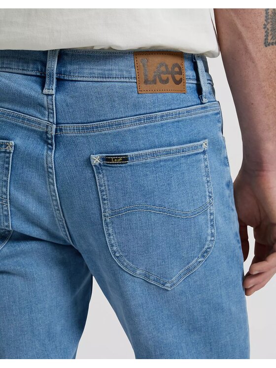 Lee Lee Jeansy DAREN Niebieski Straight Leg