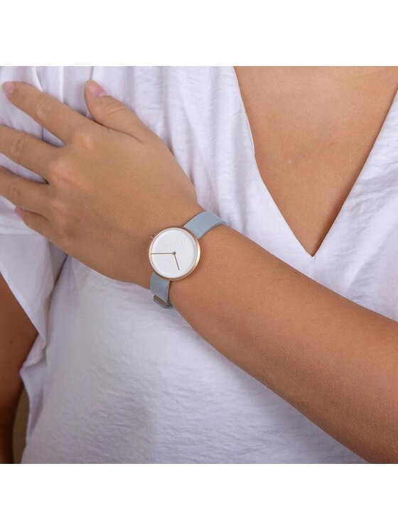 Obaku Obaku Zegarek V219LXVHRL Niebieski