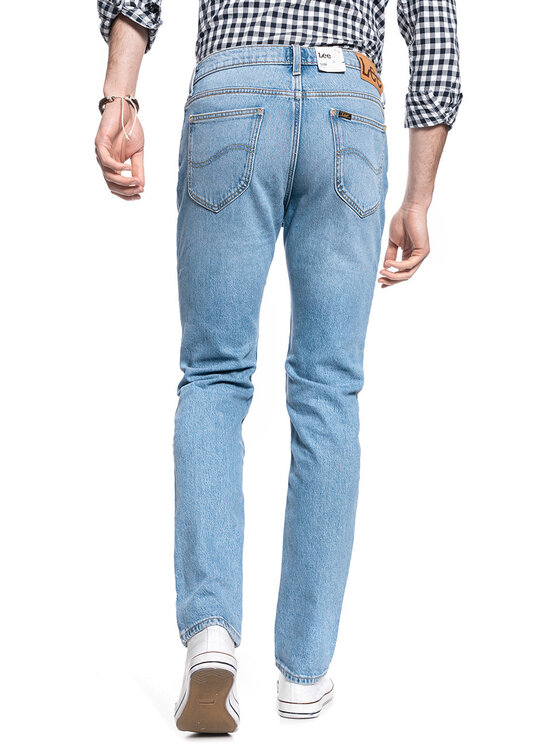 Lee Lee Jeansy RIDER Niebieski Slim Fit