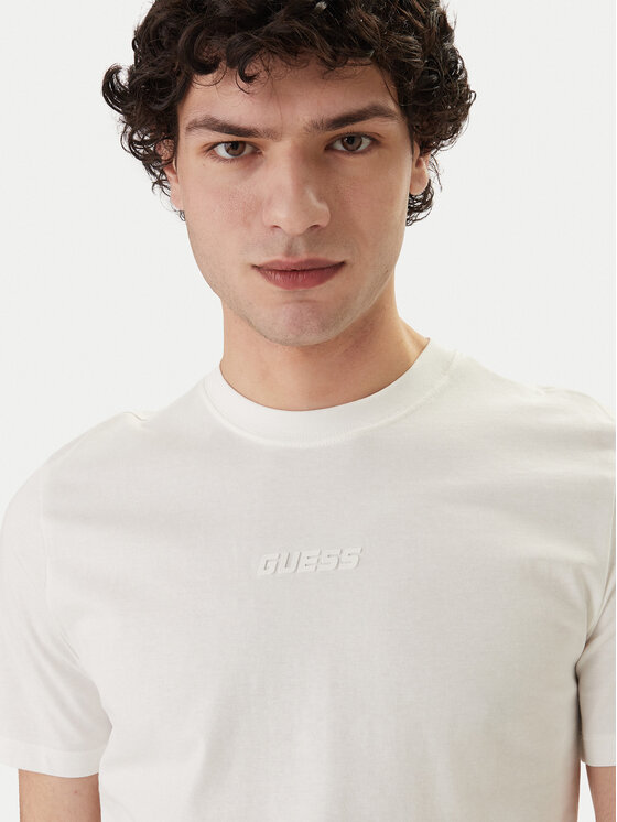 Guess Guess T-Shirt Z6GI06 K2847 Biały Regular Fit
