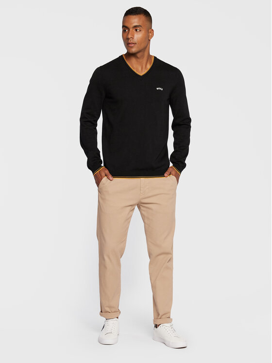 Maglione Vitom_W22 50475089 Nero Regular Fit