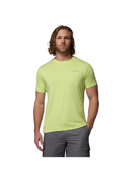 Columbia Columbia T-Shirt 216508 Żółty Regular Fit