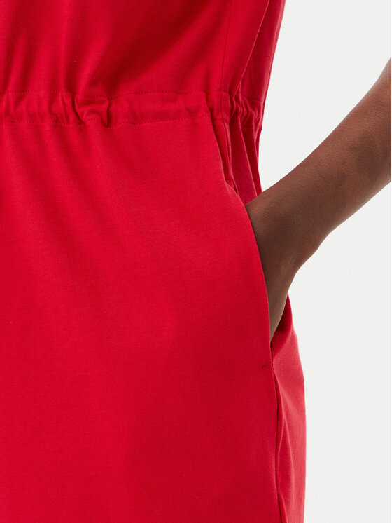 Tommy Hilfiger Tommy Hilfiger Ежедневна рокля WW0WW45529 Червен Regular Fit