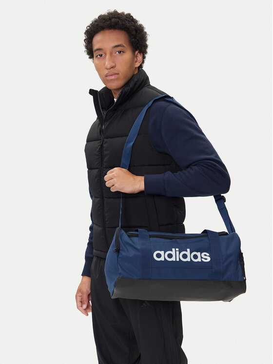 adidas adidas Geantă Linear Duffel Bag Small IN6111 Bleumarin
