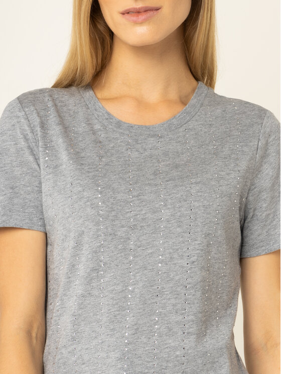 Guess Guess Tričko Krystal Tee W01I70 K46D0 Sivá Regular Fit