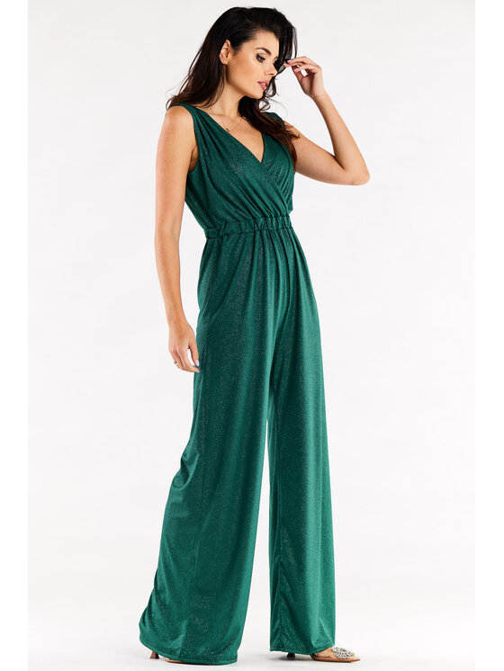 Awama Awama Jumpsuit A552 Verde Basic Fit