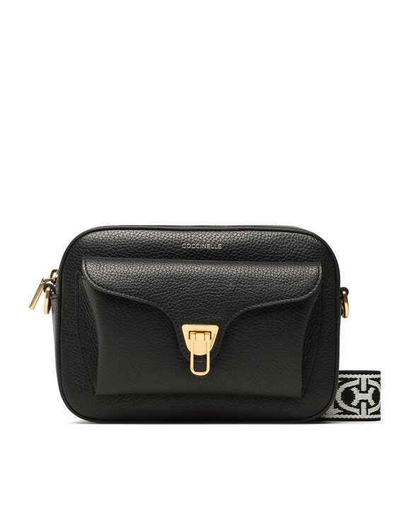 Coccinelle Coccinelle Ročna torba NOF Coccinelle Beat Soft Ribb E1 NOF 15 02 01 Črna