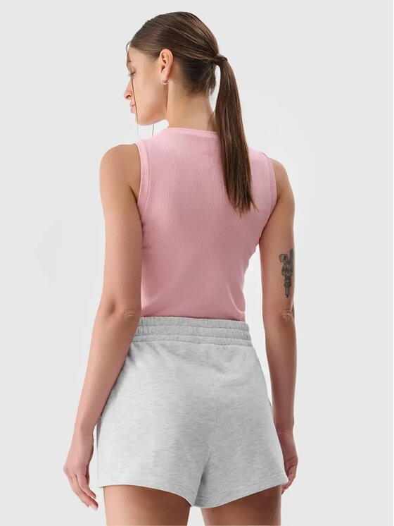 4F 4F Šortky 4FWMM00TSHOF542-27M Sivá Regular Fit