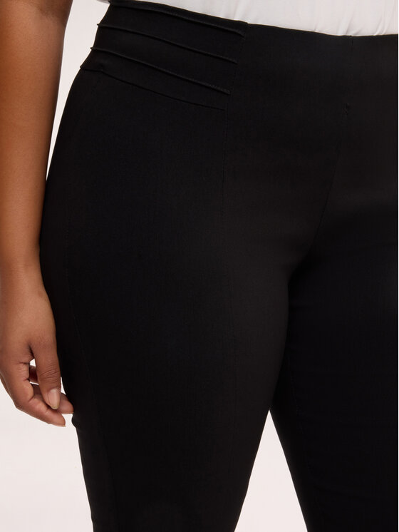 Fiorella Rubino Fiorella Rubino Spodnie materiałowe P064L002451N033 Czarny Slim Fit