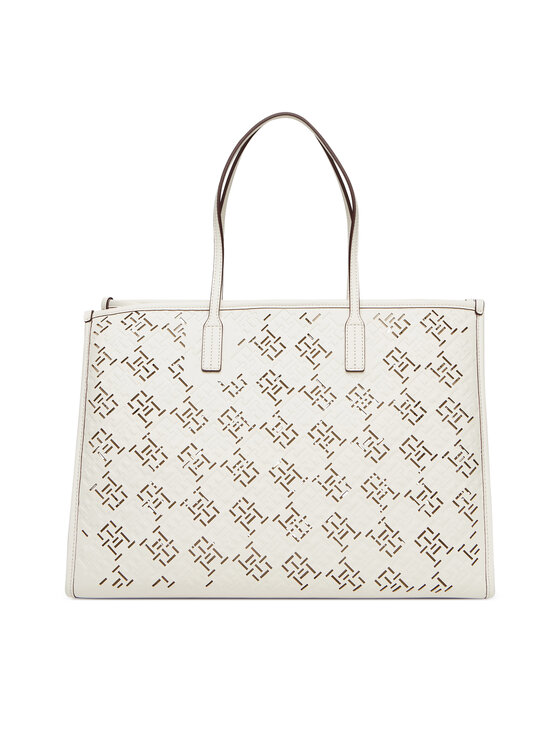 Tommy Hilfiger Tommy Hilfiger Τσάντα Th City AW0AW17501 Κρεμ