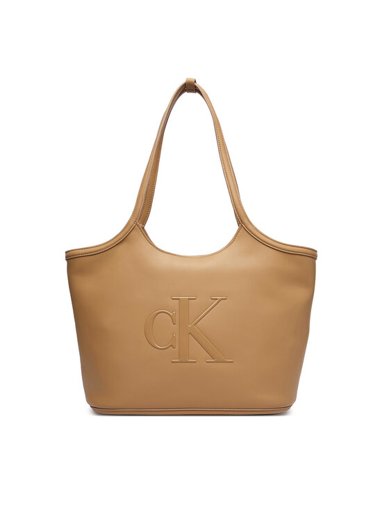Calvin Klein Calvin Klein Handtasche Bold Ck LV04F3562G Beige