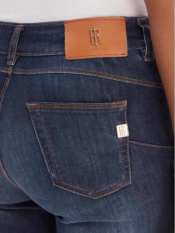 Fracomina Fracomina Džinsi FP26SV9002D46401 Zils Slim Fit