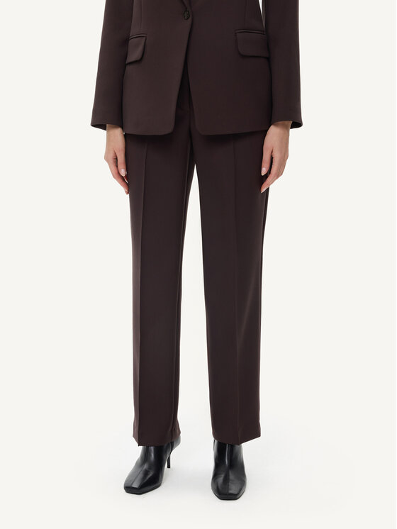 KMX KMX Spodnie materiałowe 809740005 Brązowy Straight Fit