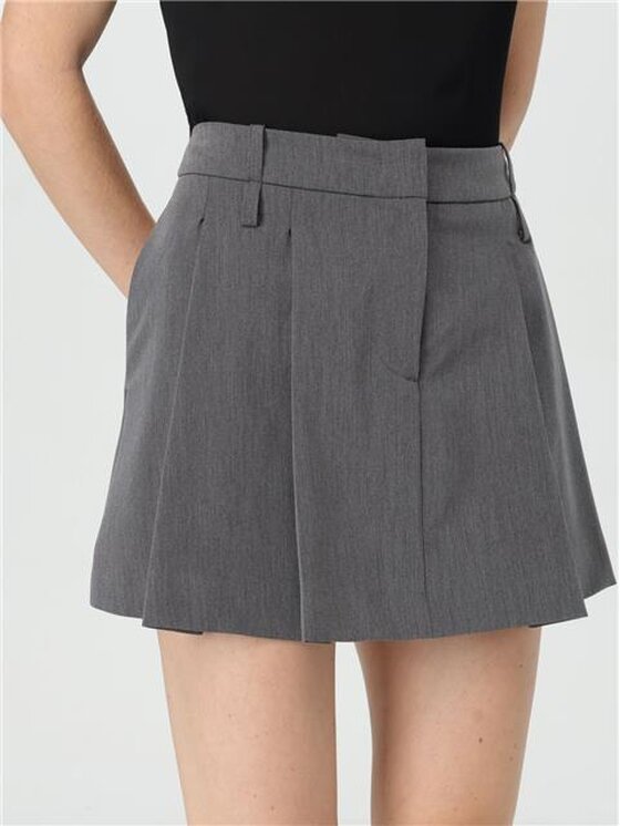 PINKO PINKO Gonna midi Giudici donna fluido Grigio Regular Fit