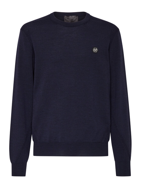 PHILIPP PLEIN PHILIPP PLEIN Longsleeve 615 Celeste Regular Fit