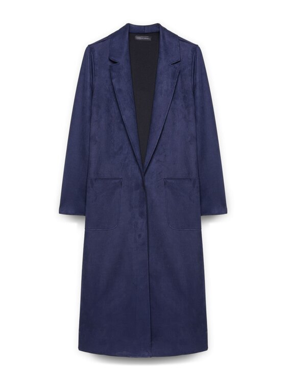 Fiorella Rubino Fiorella Rubino Cappotto 0016L000047N034 Blu Regular Fit