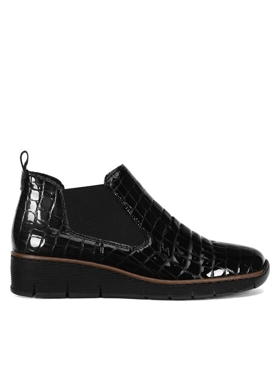 Rieker Rieker Klassische Stiefeletten 53794-01 Schwarz