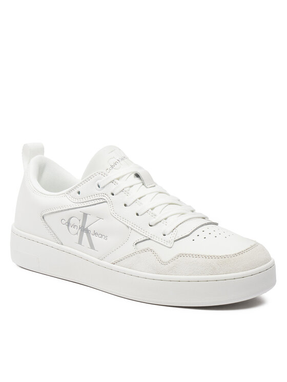 Calvin Klein Jeans Calvin Klein Jeans Αθλητικά Basket Cupsole Low Lth Ml YM0YM00574 Λευκό