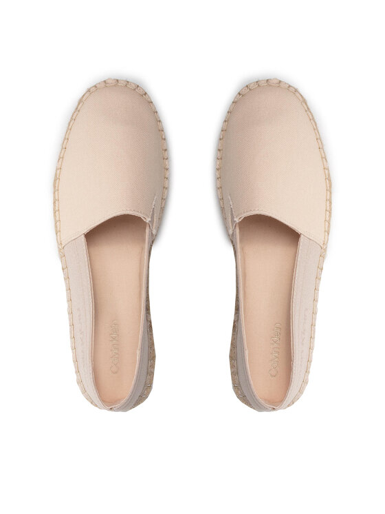 Calvin Klein Calvin Klein Εσπαντρίγιες Espadrille He-Canvas HW0HW00738 Μπεζ