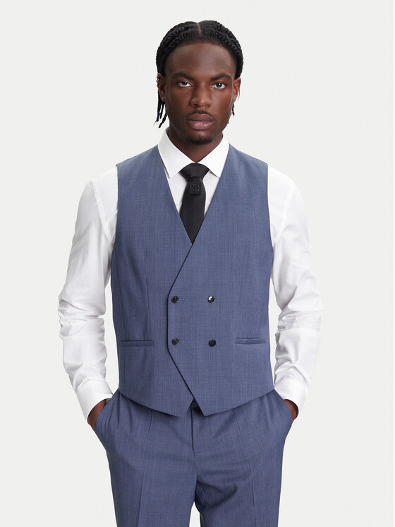 HUGO BOSS HUGO BOSS Garnitur Henry-Getlin253V1X 50544664 Niebieski Regular Fit