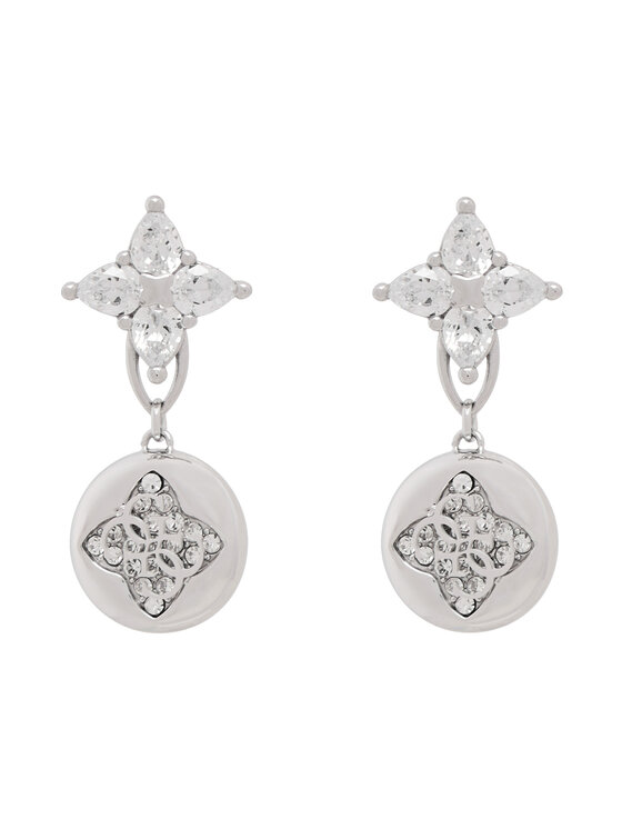 Guess Guess Обици JUBE06 470JW Сребрист