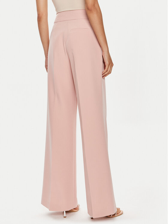 Liu Jo Liu Jo Spodnie materiałowe CA4200 T2200 Różowy Relaxed Fit