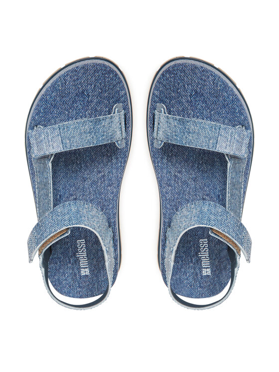 Melissa Melissa Sandały Melissa Flowing Platform Denim Ad M 36132 Niebieski