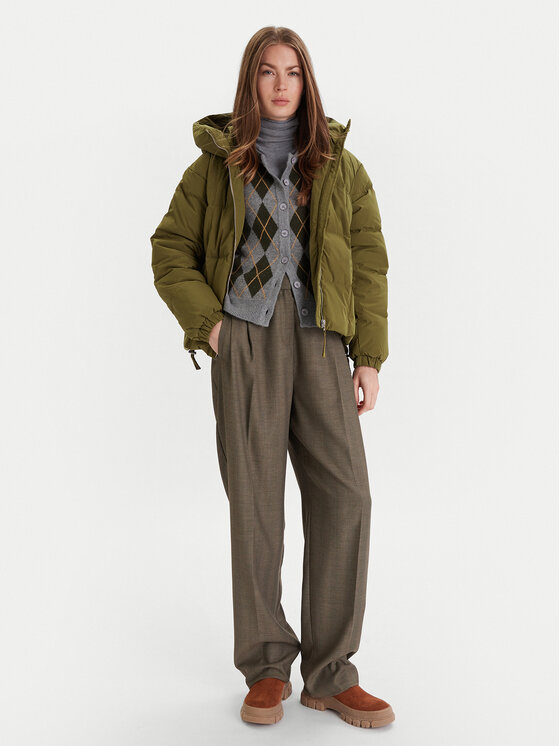 United Colors Of Benetton United Colors Of Benetton Daunenjacke 22T6DN086 Grün Regular Fit