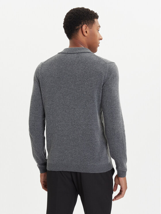 Marc O'Polo Marc O'Polo Sweter 529 5144 60150 Szary Regular Fit
