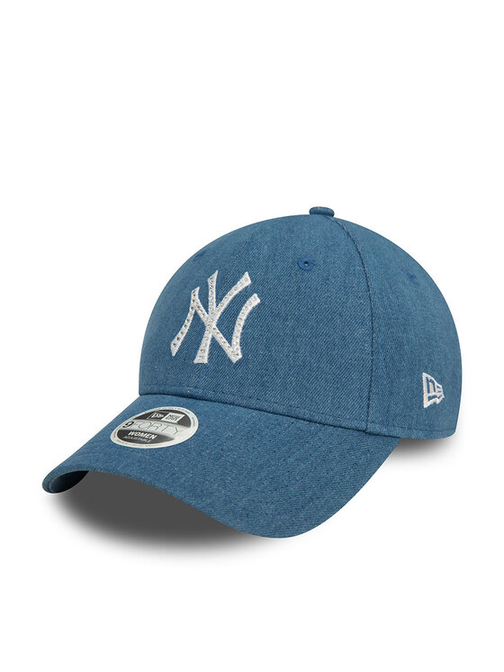 New Era Kapa S šiltom Diamante Denim 9For 60565483 Modra