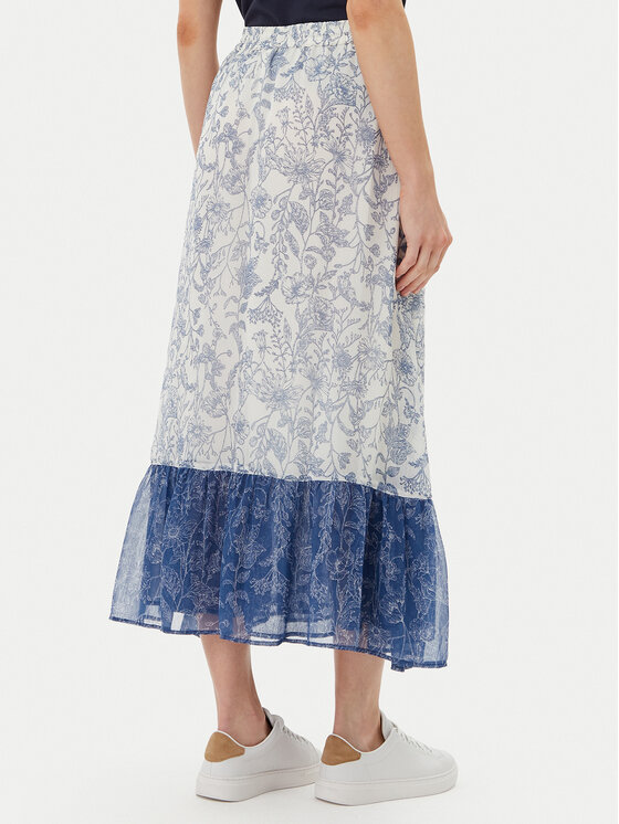 Pepe Jeans Pepe Jeans Trapézová sukně PL901194 Modrá Regular Fit