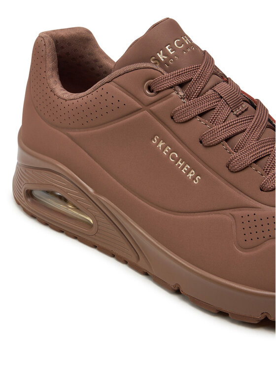 Skechers Skechers Sneakersy Uno - Stand on Air 73690 BRN Brązowy