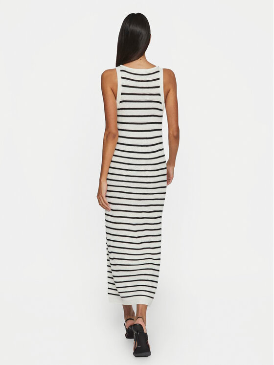 Vila Vila Strickkleid Margot 14099509 Écru Regular Fit