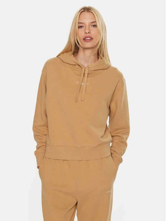 Tommy Hilfiger Mikina WW0WW42896 Béžová Regular Fit