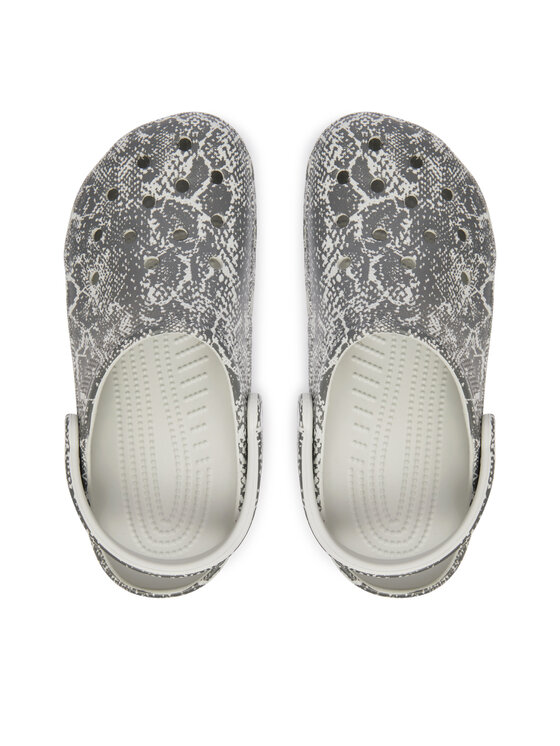 Crocs Crocs Παντόφλες Classic Pop Animal 214153 Γκρι