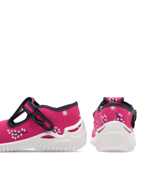 Nelli Blu Nelli Blu Hausschuhe KAPCIE PANDA RÓŻOWE Rosa