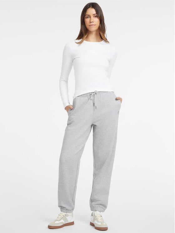 Guess Jeans Guess Jeans Блуза W4YI22 J1314 Бял Slim Fit
