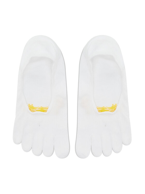 Vibram Fivefingers Niske Unisex čarape Ghost S15G01 Bijela